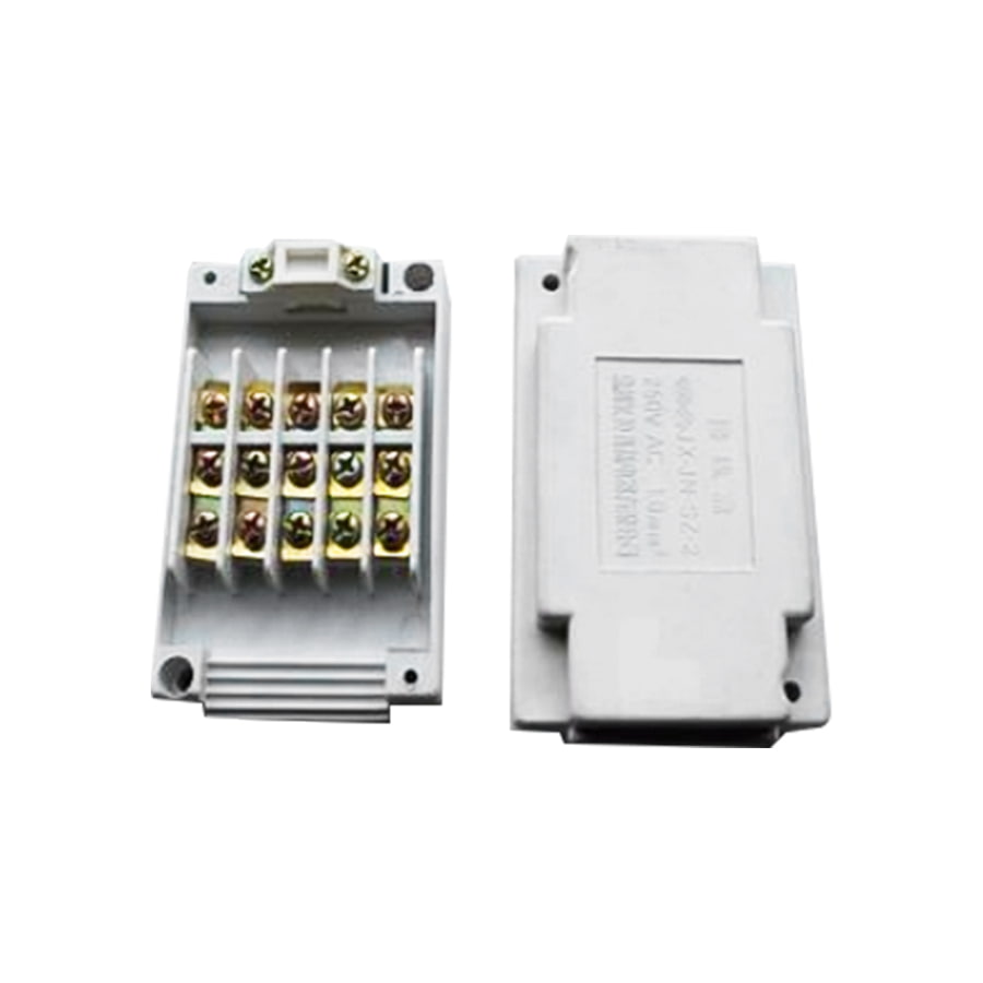 JX-JN-SZ-2 250V 1mm² Wit 5-positie aansluitdoos